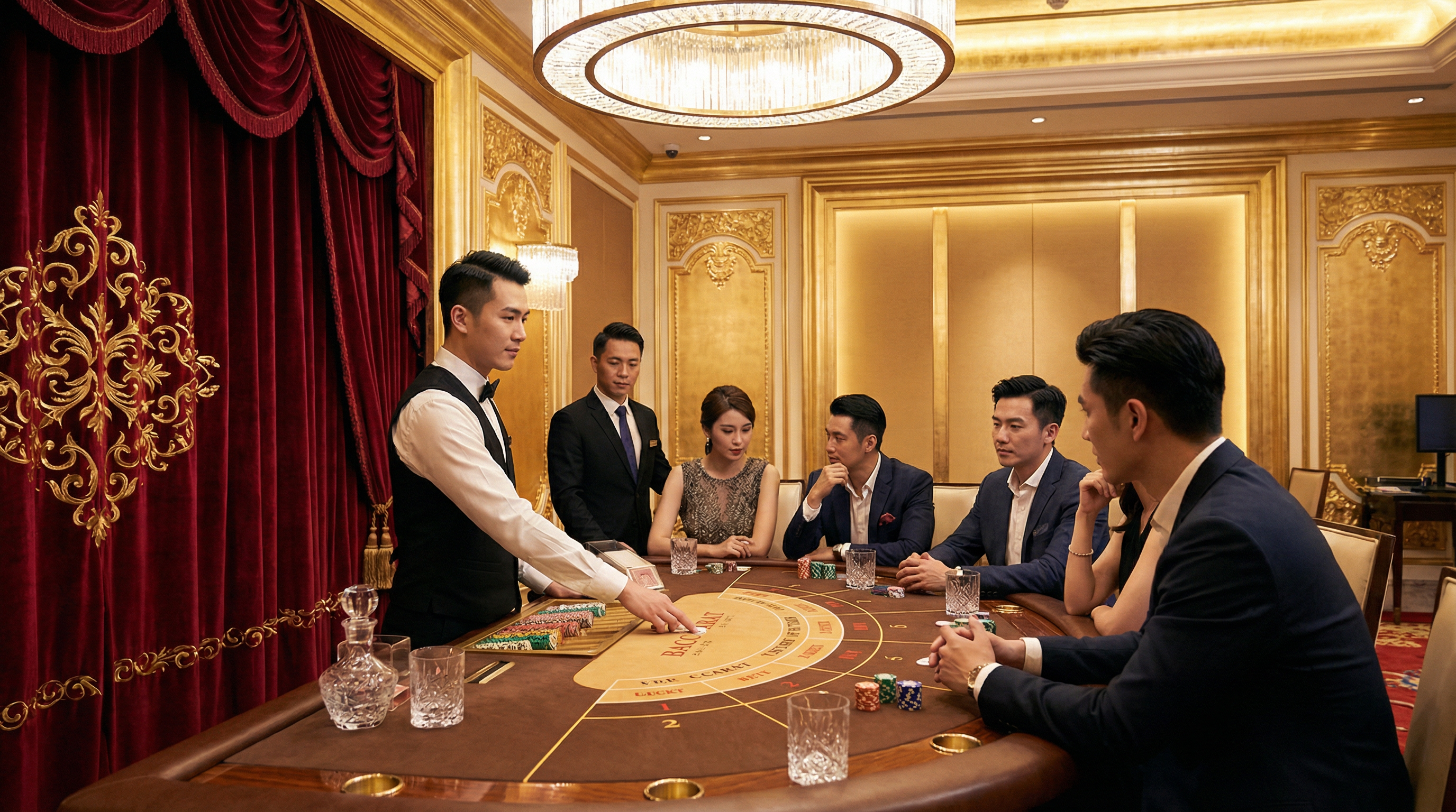 百家乐游戏桌面